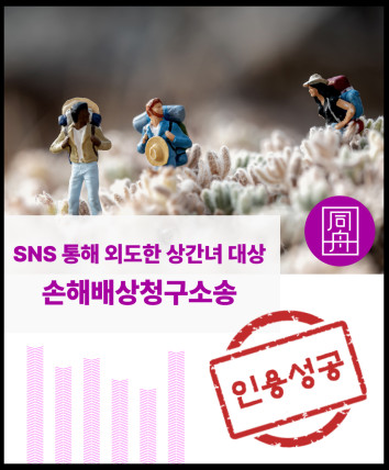 상간위자료 상간녀소송 상간변호사 상간손해배상 가사손해배상